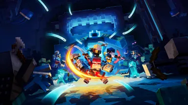 Minecraft Dungeons 2 Key Art