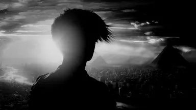 Perfect Dark 1st trailer cut grayscale