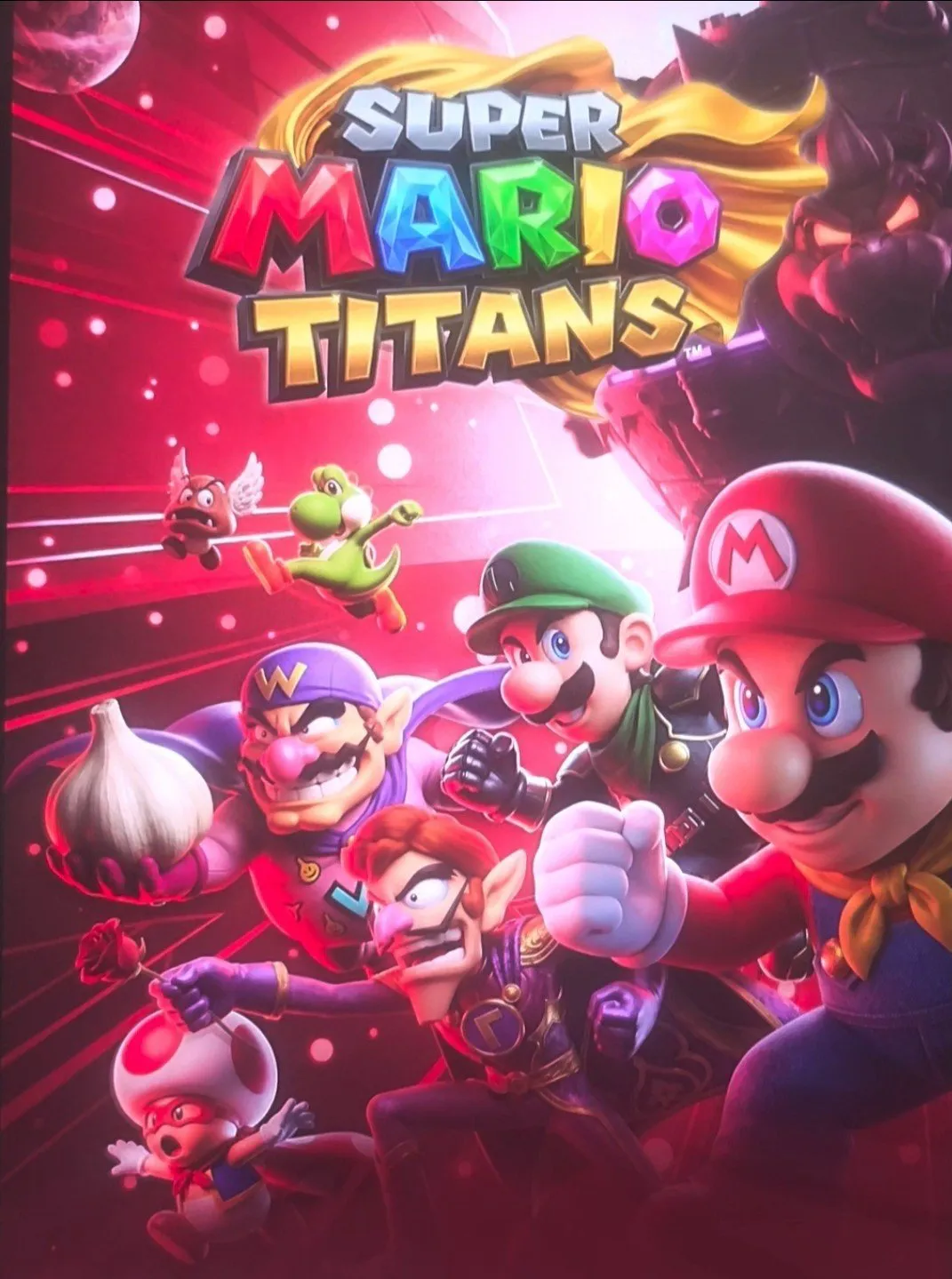 Super Mario Titans Official Cover Art